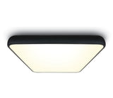 62160A/B/W SCHWARZ SQUARE PLAFO LED 62W WW IP20 230V