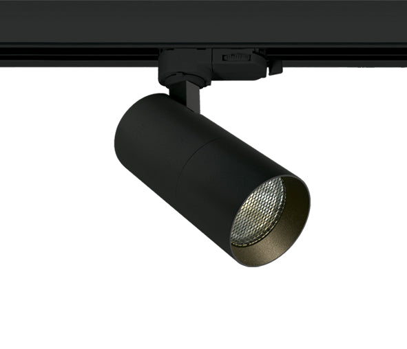 65522T/B SCHWARZ MR16 GU10 10W TRACK SPOT DARK LIGHT