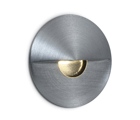 68070/AL/W ALUMINIUM WALL/STEP COB 1W WW IP65 350mA