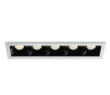 50507B/W/W WEISS 5x6,5W WW IP20 350mA DIMMBAR