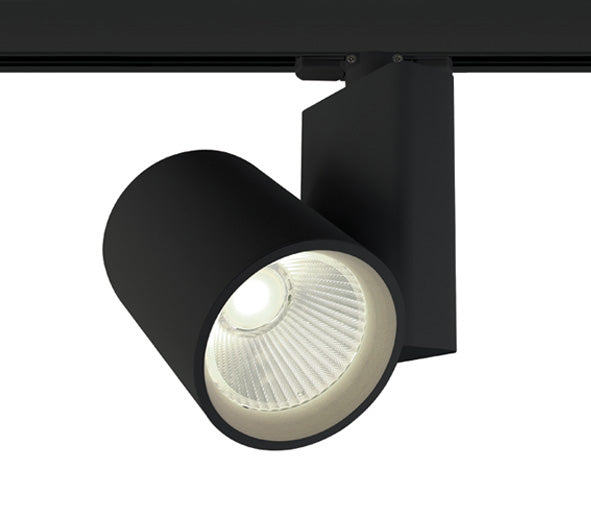 65614NT/B/C SCHWARZ COB 42W CW TRACK SPOT 230V