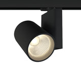 65614NT/B/W SCHWARZ COB 42W WW TRACK SPOT 230V