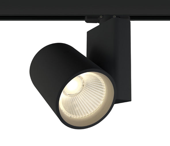 65614NT/B/W SCHWARZ COB 42W WW TRACK SPOT 230V