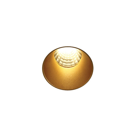 10103BTR/BS/W MESSING LED 3W WW 36° 350mA IP20 TRIMLESS