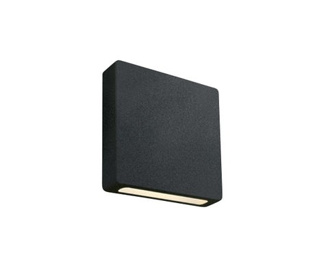 68074B/B/W SCHWARZ IP65 WALL EINBAU COB 2W WW 700mA