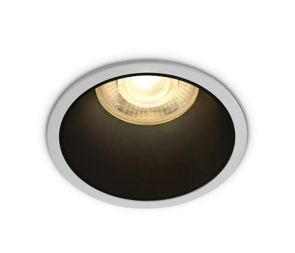10105AD/W/B WEISS GU10 10W SCHWARZ REFLEKTOR DARK LIGHT