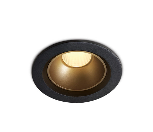 10107Z/B/W SCHWARZ LED 7W WW IP20 45° 230V DARK LIGHT
