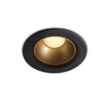 10107Z/B/W SCHWARZ LED 7W WW IP20 45° 230V DARK LIGHT