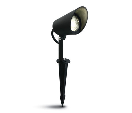 67458/B/W SCHWARZ 8W WW IP65 SPIKE 24V DC DIMMBAR