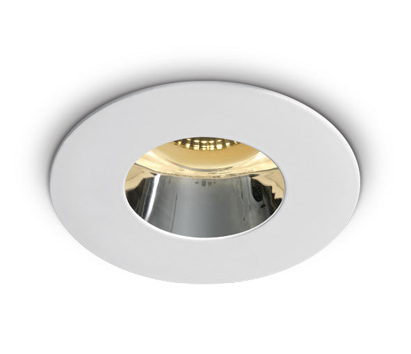 10105MD/W/C WEISS GU10 10W CHROME REFLEKTOR DARK LIGHT