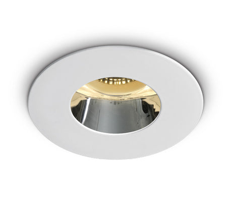 10105MD/W/C WEISS GU10 10W CHROME REFLEKTOR DARK LIGHT