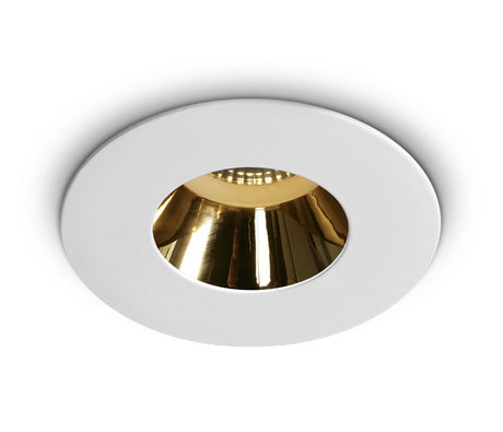10105MD/W/GL WEISS GU10 10W GOLD REFLEKTOR DARK LIGHT