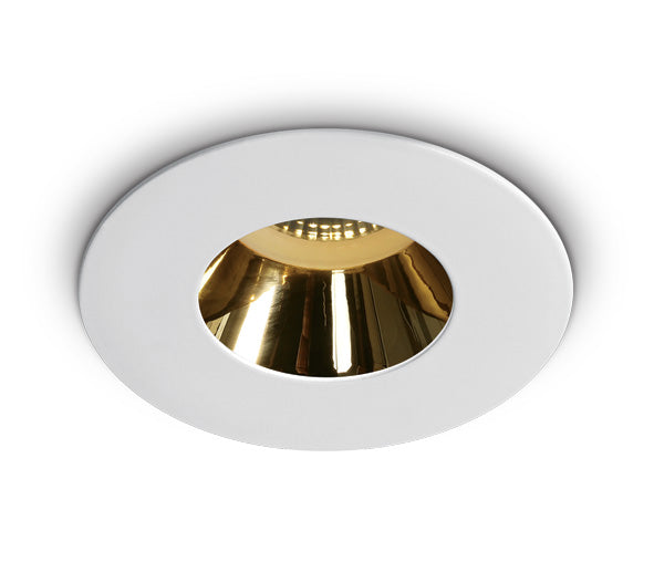 10105MD/W/GL WEISS GU10 10W GOLD REFLEKTOR DARK LIGHT