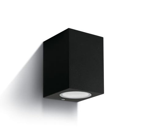 67426/B SCHWARZ WALL LIGHT GU10 10W IP65