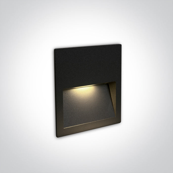 68068A/B/W SCHWARZ WALL EINBAU 4W WW IP65 100-240V