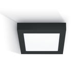 62122F/B/W SCHWARZ PLAFO 22W WW IP40 230V