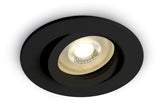 11105A1/B SCHWARZ ADJUSTABLE GU10 10W
