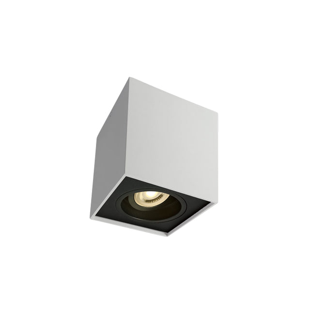 12105YA/W WEISS GU10 10W ADJUSTABLE SQUARE 100-240V