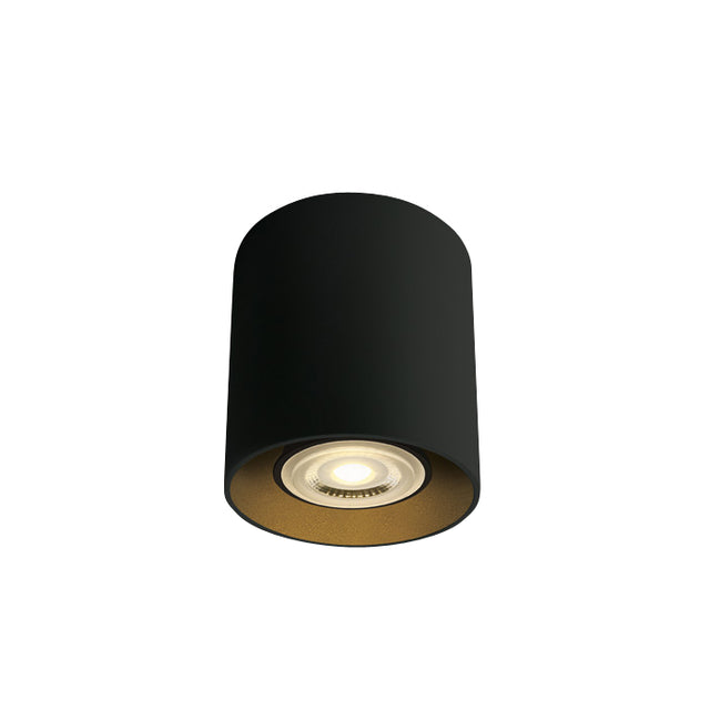 12105T/B SCHWARZ GU10 10W RUND 100-240V
