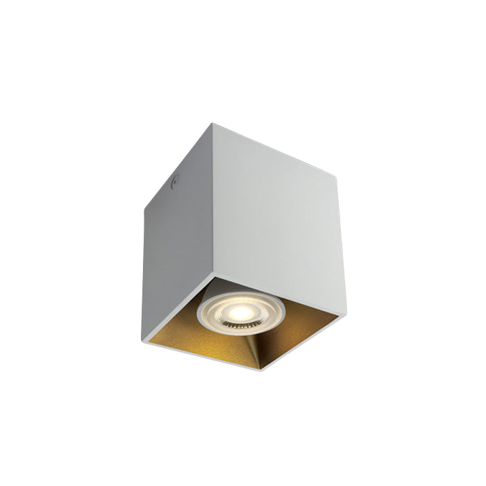 12105TA/W WEISS GU10 10W SQUARE 100-240V