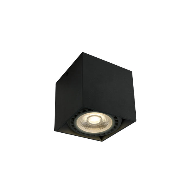 12144A/B SCHWARZ GU10 R111 15W SQUARE 100-240V