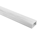 7905/W WEISS PROFIL 2m + PC opal Abdeckung
