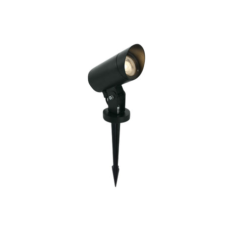 67464G/B SCHWARZ GARDEN SPOT GU10 10W IP65 mit SPIKE