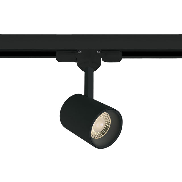 65646T/B/W SCHWARZ COB 8W WW TRACK SPOT 230V DIMMBAR