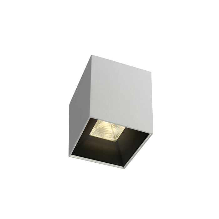 12110HA/W/W WEISS 10W WW IP20 230V SQUARE DARK LIGHT