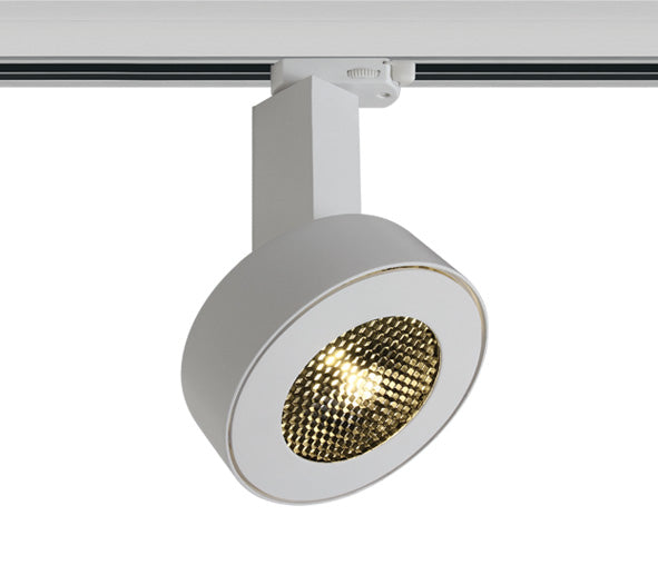 65652T/W/W WEISS COB 30W WW TRACKSPOT HONEYCOMB 230V