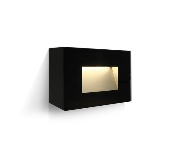 67076/B/W SCHWARZ IP65 LED 4W WW 230V