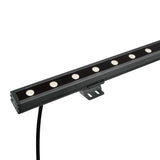 7055A/C GRAU 12x1W CW 20x60° LENS IP66 24V DIMMBAR
