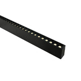 38150B/B/W SCHWARZ 48x SPOTS UGR17 40W WW 1300mm 34° 230V