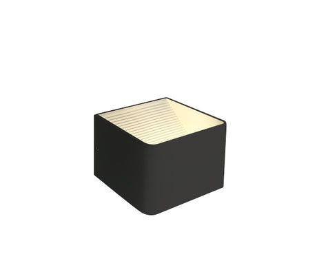 67466A/B/W SCHWARZ WALL LIGHT LED 6W WW IP20 230V