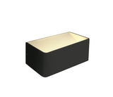 67466B/B/W SCHWARZ WALL LIGHT LED 6W WW IP20 230V
