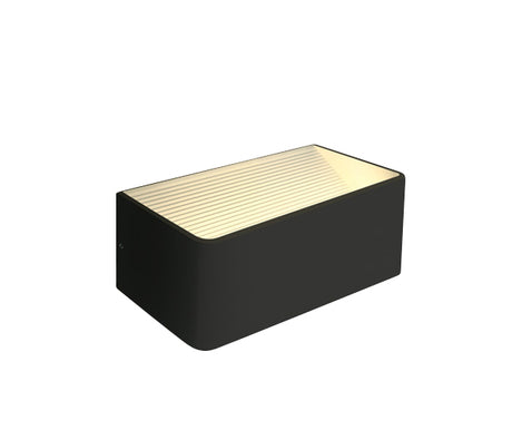 67466B/B/W SCHWARZ WALL LIGHT LED 6W WW IP20 230V