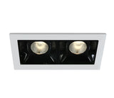 50202B/W/W WEISS LED 2x2W WW 30° IP20 700mA DIMMBAR