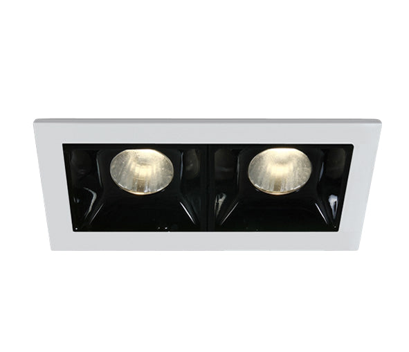 50202B/W/W WEISS LED 2x2W WW 30° IP20 700mA DIMMBAR