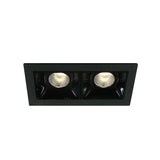 50202B/B/W SCHWARZ LED 2x2W WW 30° IP20 700mA DIMMBAR