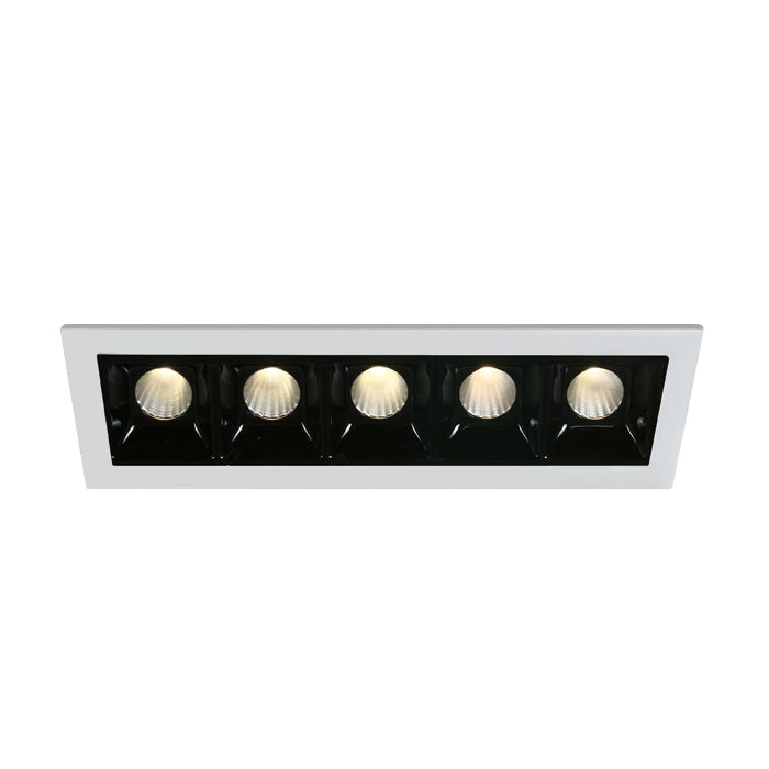 50502B/W/W WEISS 5x2W WW IP20 700mA DIMMBAR