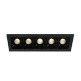 50502B/B/W SCHWARZ 5x2W WW IP20 700mA DIMMBAR