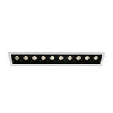 50902B/W/W WEISS LED 10x2W WW 30° IP20 700mA DIMMBAR