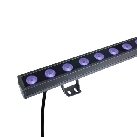 7055B/RGB GRAU 24x1,5W RGB 30° LENS IP66 24V DIMMBAR