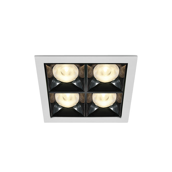 50406B/W/W WEISS LED 16W WW 38° IP20 230V
