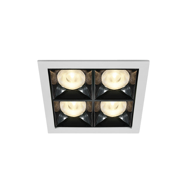 50406B/W/W WEISS LED 16W WW 38° IP20 230V
