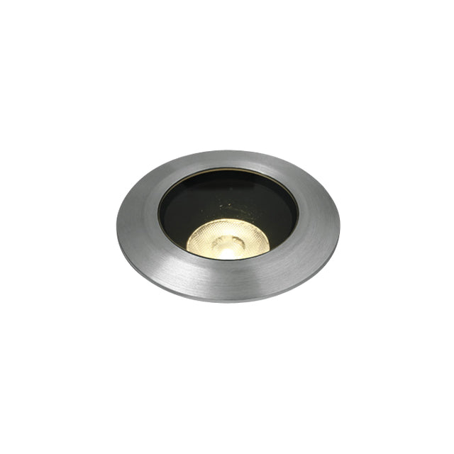 69056B/W ALUMINIUM IP67 INGRUND COB 7W WW 24V DC DIMMBAR