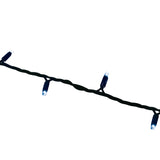 7866F/BL FLASHING STRING LIGHT 100LED 7W 10m BLUE IP54 230V