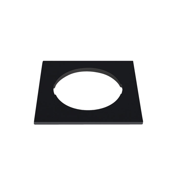 050182RA/B SCHWARZ Dekorativer Sockel quadratisch