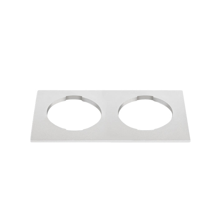 050182RB/W WEISS Dekorativer Sockel quadratisch DOUBLE