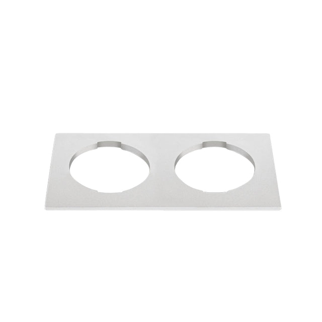 050182RB/W WEISS Dekorativer Sockel quadratisch DOUBLE